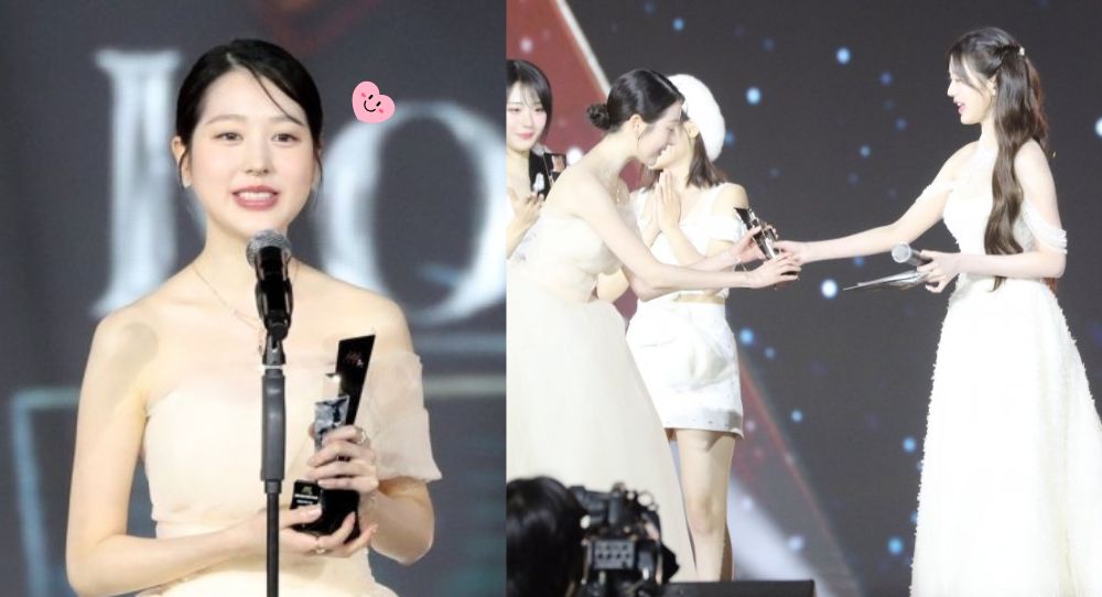 IVE's Jang Wonyoung Hands Her Sister Jang Da Ah a Special Newcomer Trophy at AAA 2024—"Our Parents Must Be So Proud!"