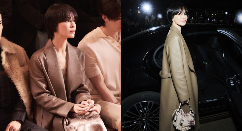 Song Hye Kyo Turns Heads at Fendi’s Milan Show, Her Short Hair and Goddess-Like Beauty Steal the Spotlight