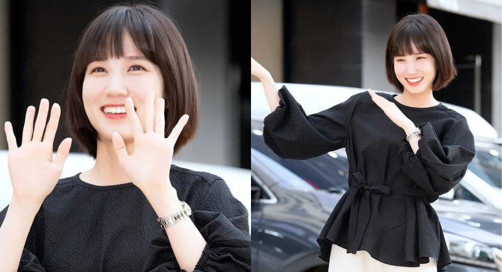 "Woo to the Young to the Woo" Park Eun Bin melts hearts with her iconic pose at "Extraordinary Attorney Woo" wrap-up party