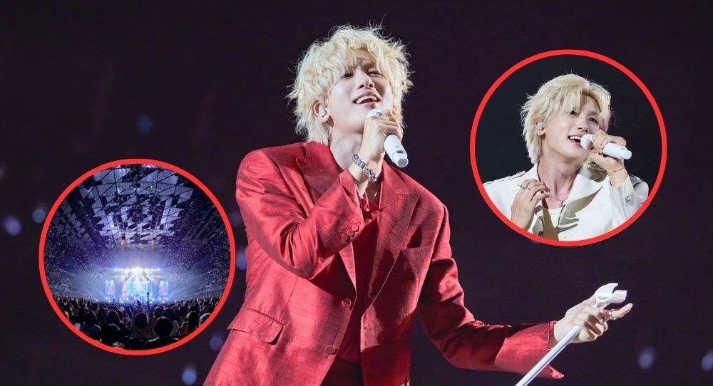 Park Hyung Sik stuns fans with blonde hair and a fiery red suit at his Japan fan meeting—Sells out 18,000 seats
