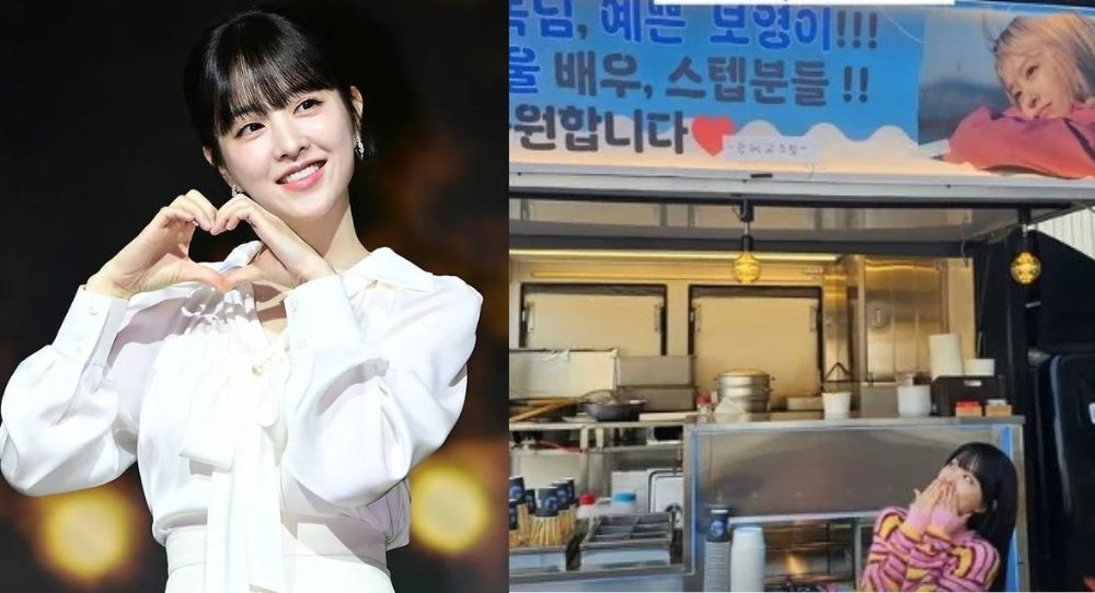 Park Bo Young gets a sweet coffee truck surprise from Song Hye Kyo, fans can’t get enough of the love between the two