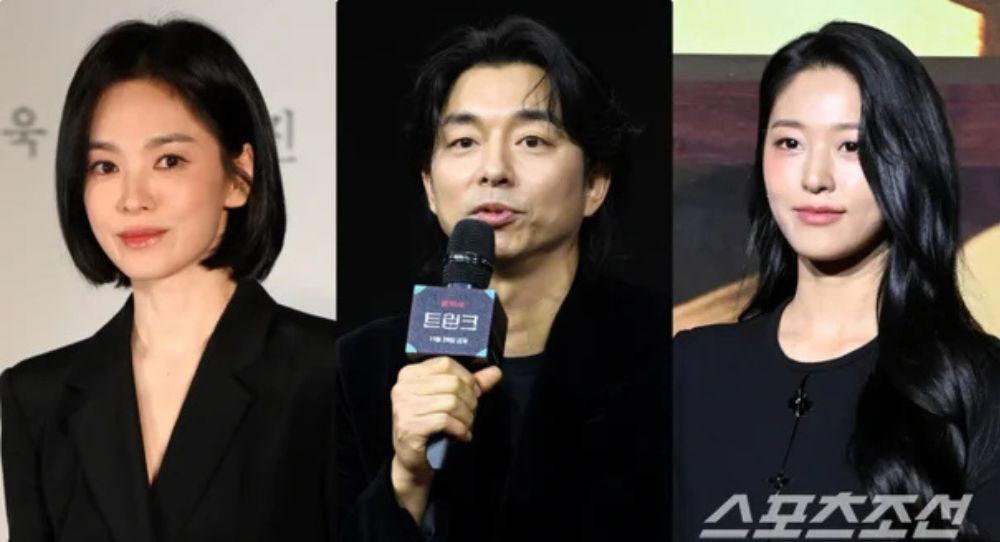 Image for Song Hye Kyo, Gong Yoo, and Seol Hyun spotted having a sweet late-night ice cream date — fans love their close bond
