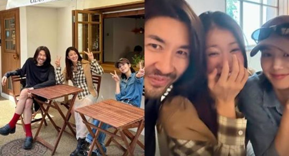 Lee Si Young shows baby bump as she enjoys café date with Noh Hong Chul and Kwon Eun Bi before giving birth