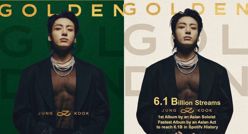 BTS&#039;s Jungkook ‘GOLDEN’ becomes first Asian solo album to surpass 6.1 billion streams on Spotify
