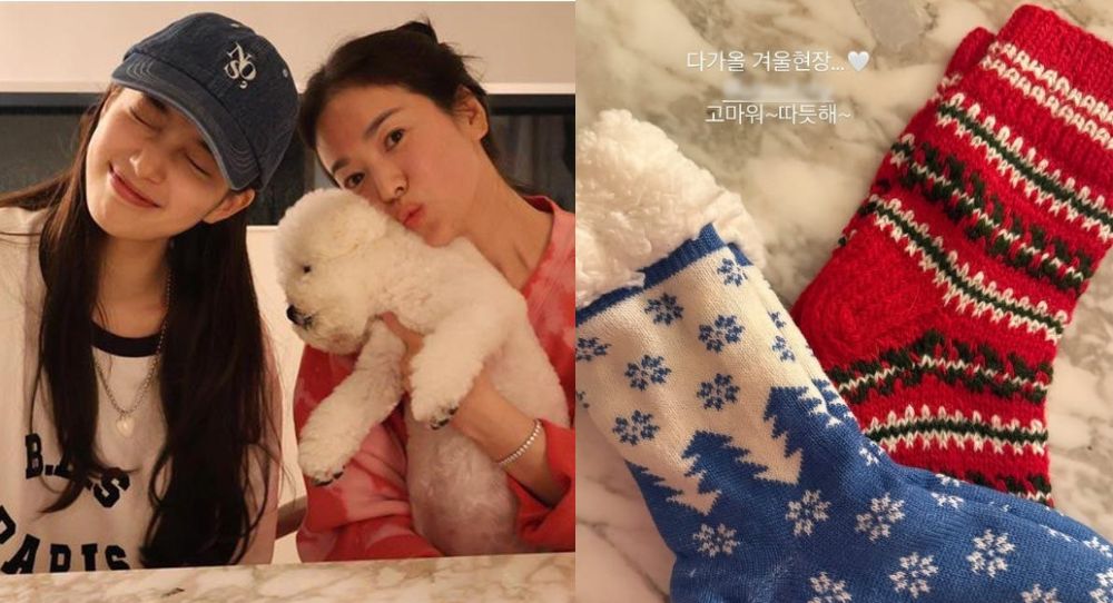 Suzy surprises Song Hye Kyo with a sweet winter gift as the two top stars warm hearts with their true friendship