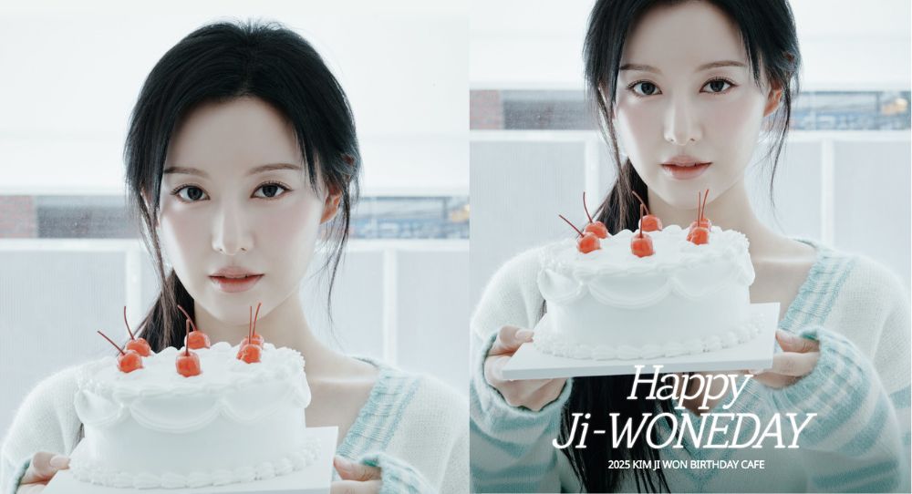 Kim Ji Won prepares a sweet birthday café for fans with cake, special gifts, and events at ‘HAPPY Ji-WONEDAY’