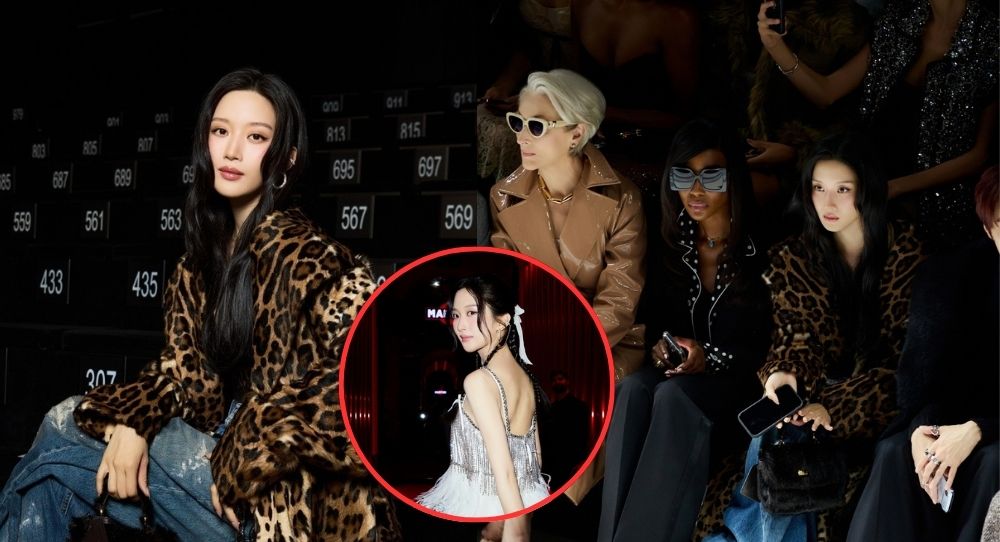Moon Ga Young turns Milan Fashion Week into her runway as she goes from bold leopard look to glamorous evening dress