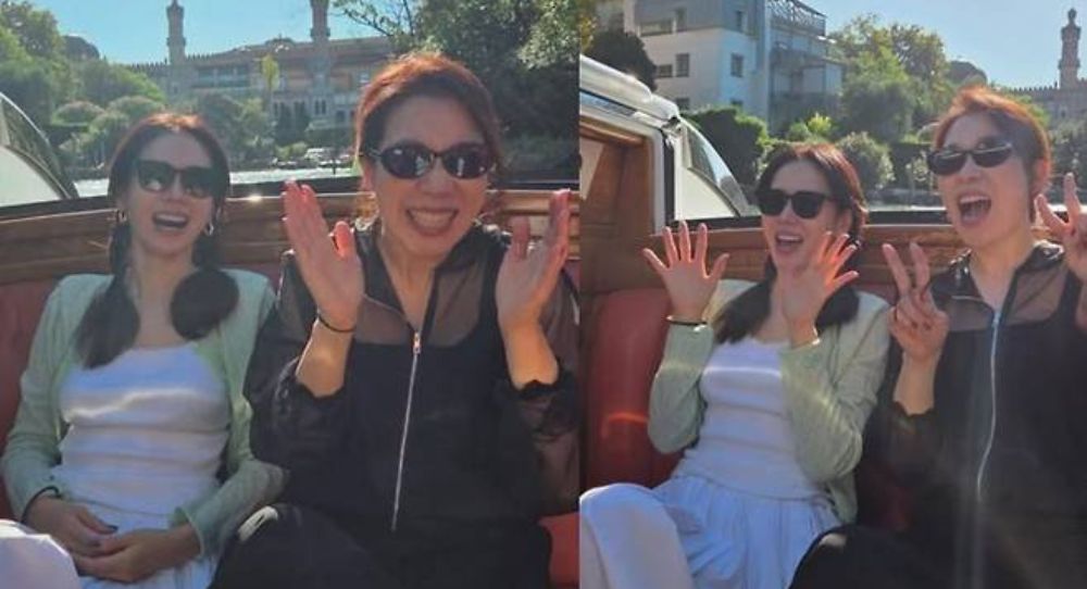 Son Ye Jin shares sweet Venice boat date with Yum Hye Ran calling it a memory that will never come again