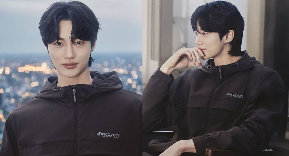 Byeon Woo Seok shows warm autumn vibes in Discovery Expedition pictorial, looking stylish in mocha mousse training set