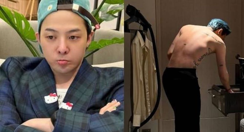 G-Dragon breaks the internet with new shirtless photos showing his flawless body