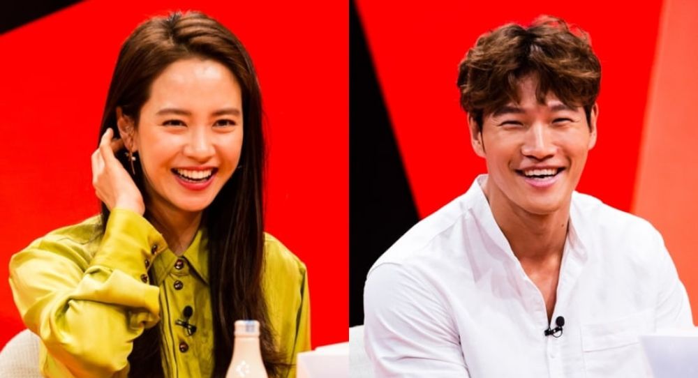 Song Ji Hyo laughs off Kim Jong Kook marriage rumors and says sorry to his wife for the confusion