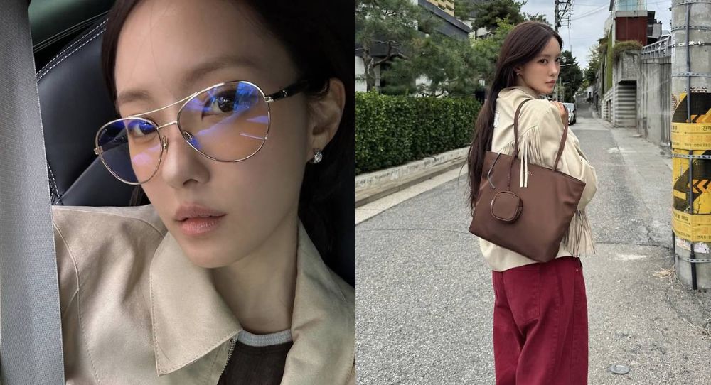 T-ara’s Hyomin melts hearts with her cute and trendy look while celebrating her first holiday after marriage