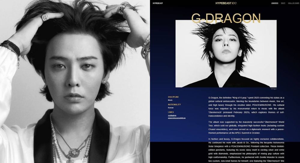 G-DRAGON makes history again as he is named one of the 100 most influential people by US magazine for the ninth time