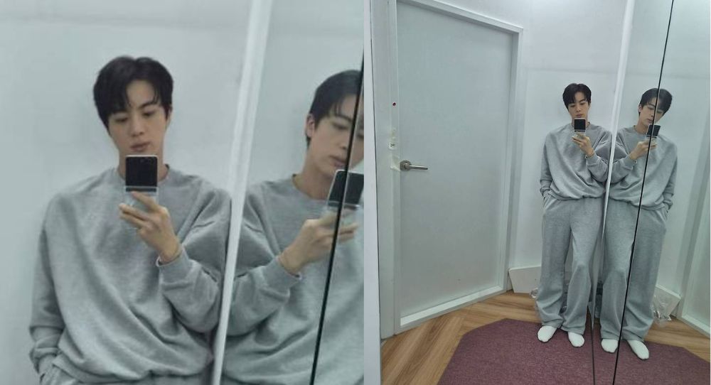 BTS's Jin wows fans with perfect selfie and becomes highest-ranked Asian soloist on global tour charts