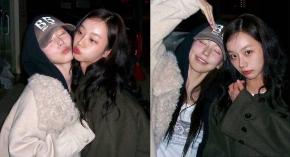 Image for (G)I-DLE’s Miyeon celebrates Christmas with Hyeri for the third year in a row, showing their close friendship