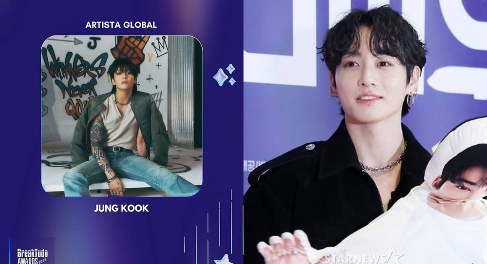 BTS&#039;s Jungkook goes viral after winning Global Artist at Brazil’s 2025 BTD Awards and keeping his 4 year award streak alive