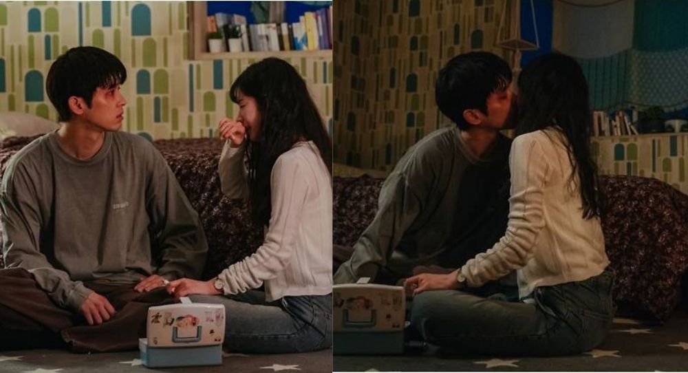 TWICE's Dahyun and Lee Si Woo finally share their first kiss and steamy night in "Love Me", fans are obsessed