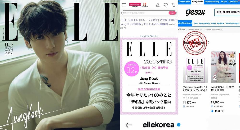 BTS Jungkook’s ELLE Japan cover sells out almost instantly as fans rush pre orders worldwide