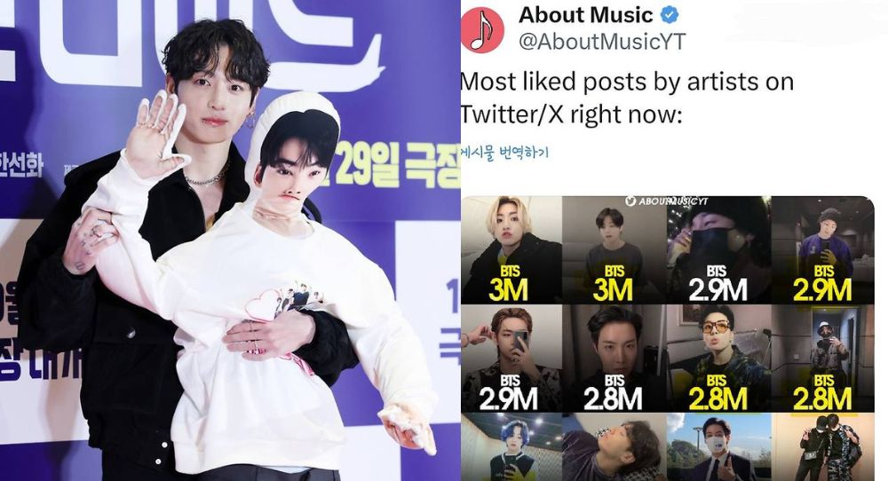 BTS's Jungkook makes social media history with No. 1 and No. 2 most liked artist posts