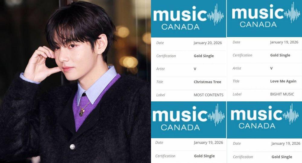 BTS’s V earns major milestone as four solo tracks receive Music Canada Gold