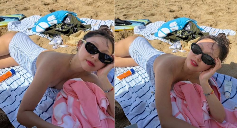 Image for Former Miss A member Min turns heads in Hawaii after marriage as she confidently shows her slim figure in new beach photos