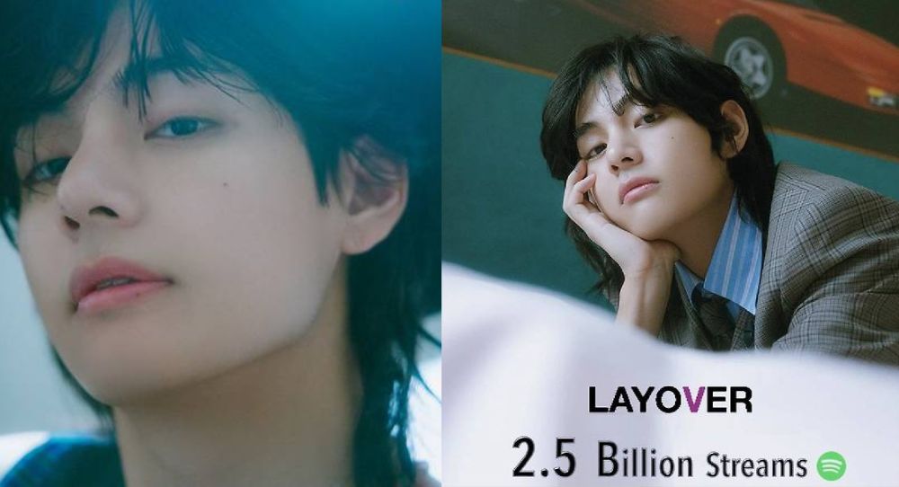 BTS V’s ‘Layover’ surpasses 2.5 billion streams on Spotify and continues its global chart success