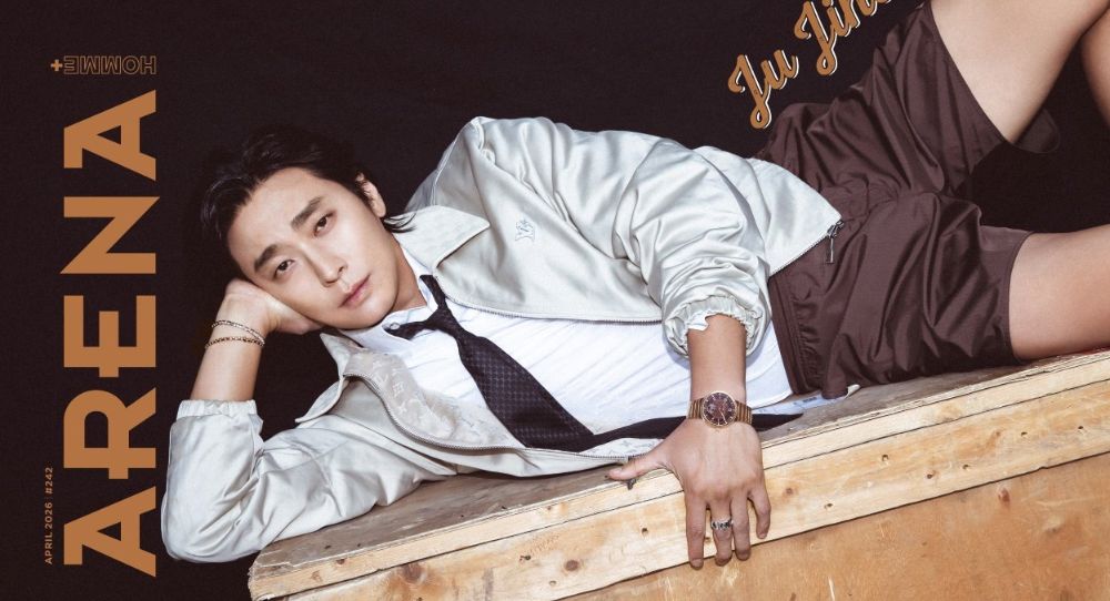 Ju Ji Hoon shows off a bold new aura with Louis Vuitton and shares the personal lesson that completely changed how he approaches acting