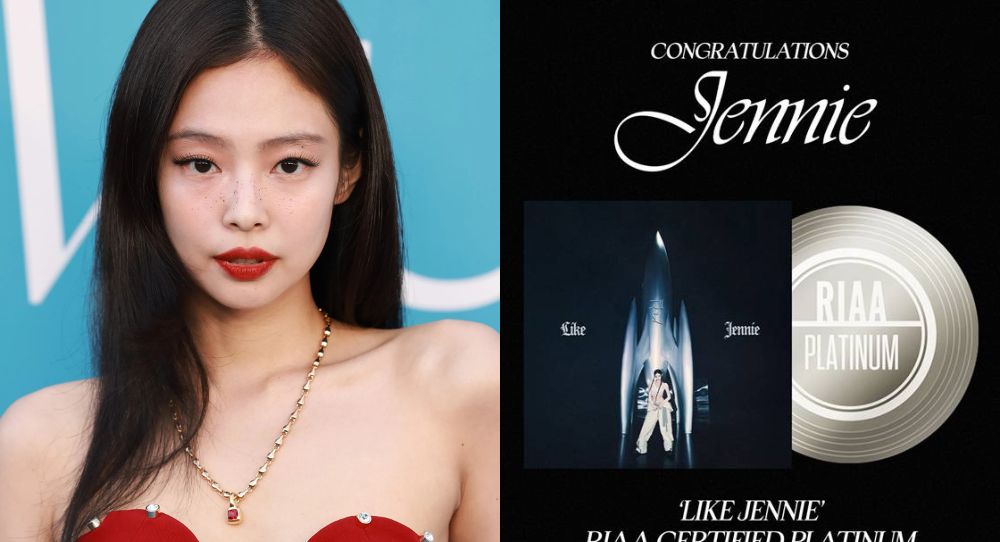 BLACKPINK’s Jennie adds another major U.S. milestone as like JENNIE earns Platinum and pushes her total RIAA certifications even higher