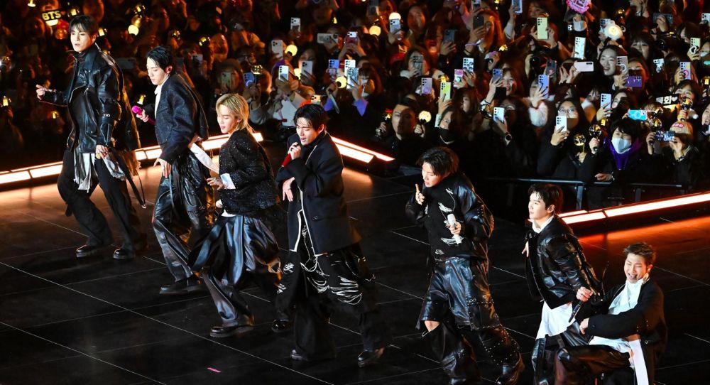 BTS make history again as their free Gwanghwamun concert hits No. 1 on Netflix in hours and reportedly sweeps Spotify’s global chart with all 14 songs