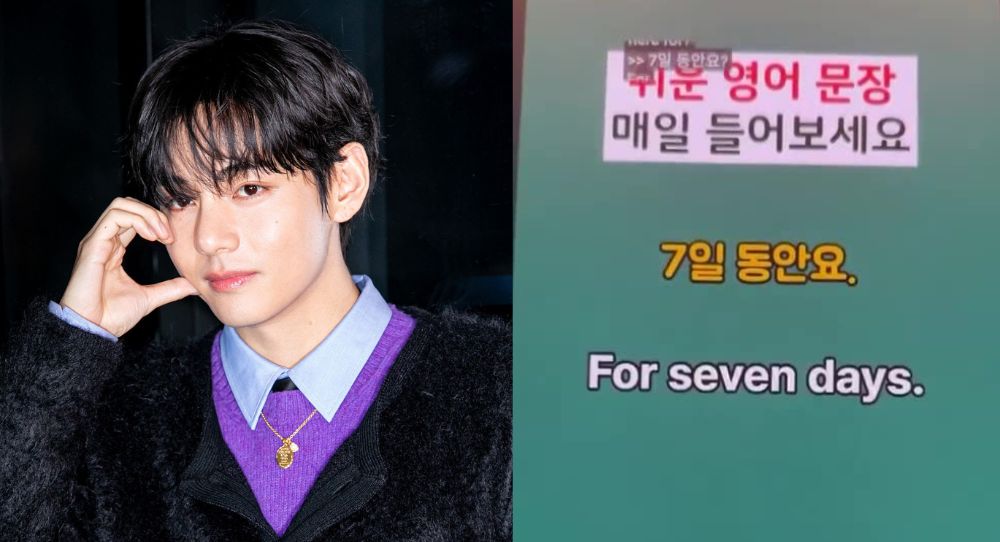 BTS V goes all in on learning English and fans cannot stop talking about how good his voice sounds