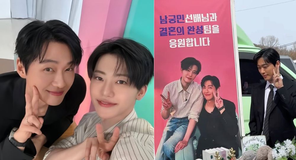 NCT’s Jaemin sends snack truck to look alike senior Namkoong Min as their fun connection continues to grow