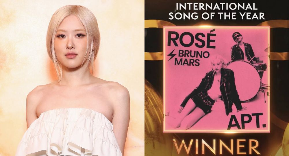 BLACKPINK’s Rosé wins International Song of the Year at the Brit Awards with “APT.”