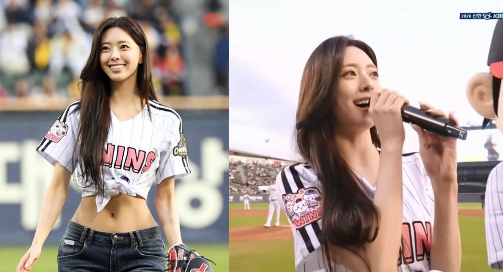 ITZY’s Yuna draws attention at baseball game as her visuals and proportions impress fans from every angle