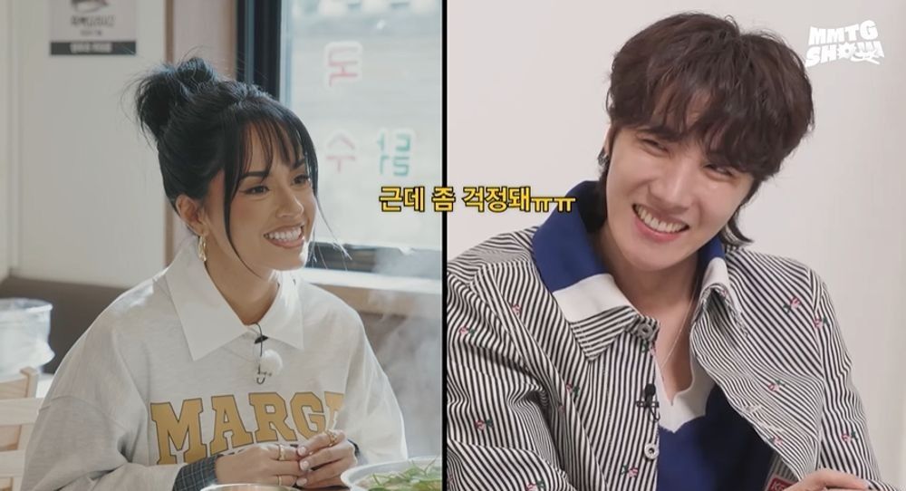 Becky G reveals BTS J-Hope felt nervous before Lollapalooza and shares how they encouraged each other despite language concerns